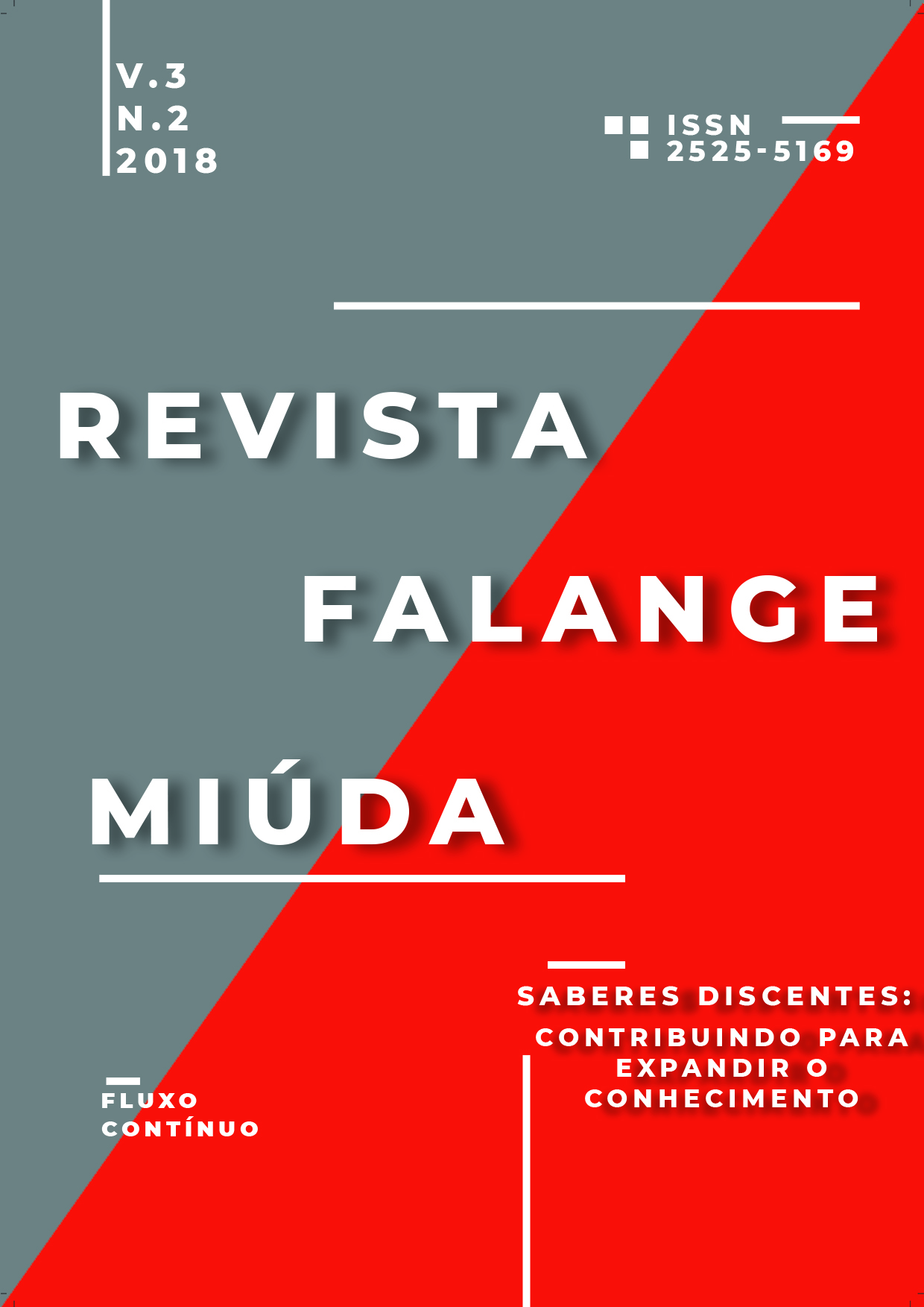 					View Vol. 3 No. 2 (2018): Saberes discentes: contribuindo para expandir o conhecimento
				