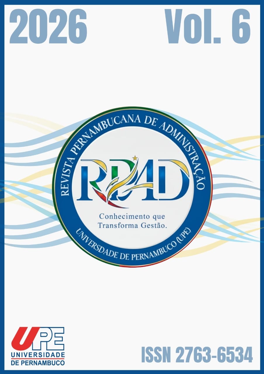 					Visualizar v. 6 n. 1 (2026): Fluxo Contínuo - Revista Pernambucana de Administração
				